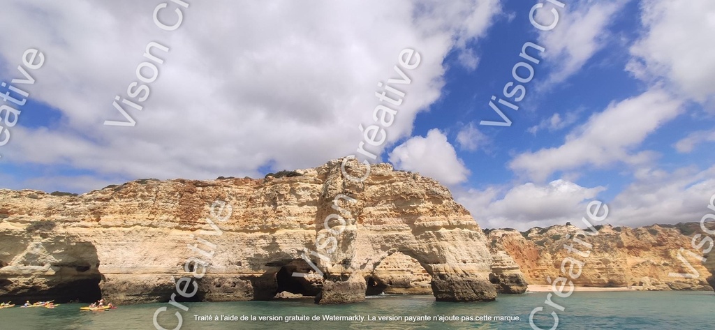 Falaise de la plage de Marinha (Portugal) 3