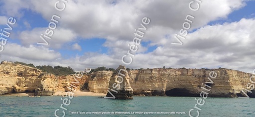 Falaise de la plage de Marinha (Portugal) 2